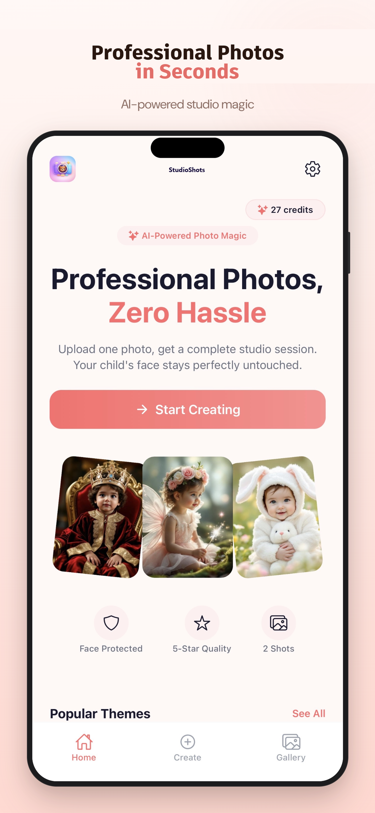 StudioShots iOS app